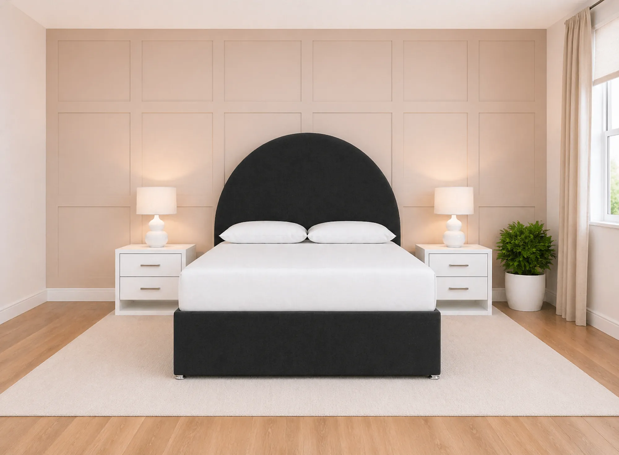 Milano Plush Velvet Divan Bed Base