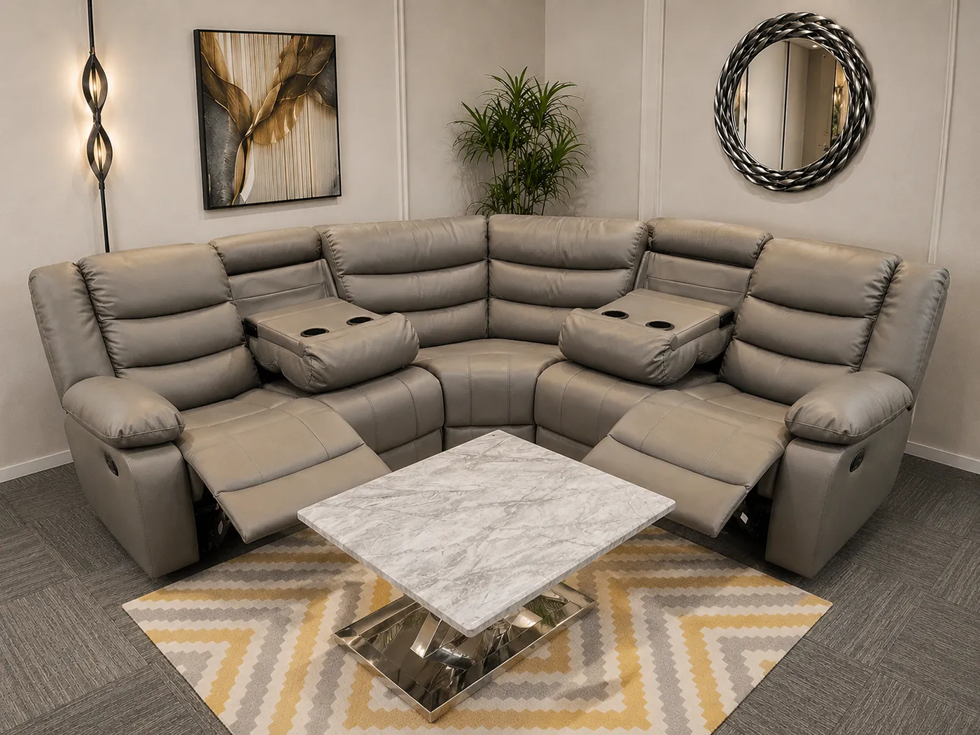 ROMA CORNER ELECTRIC RECLINER