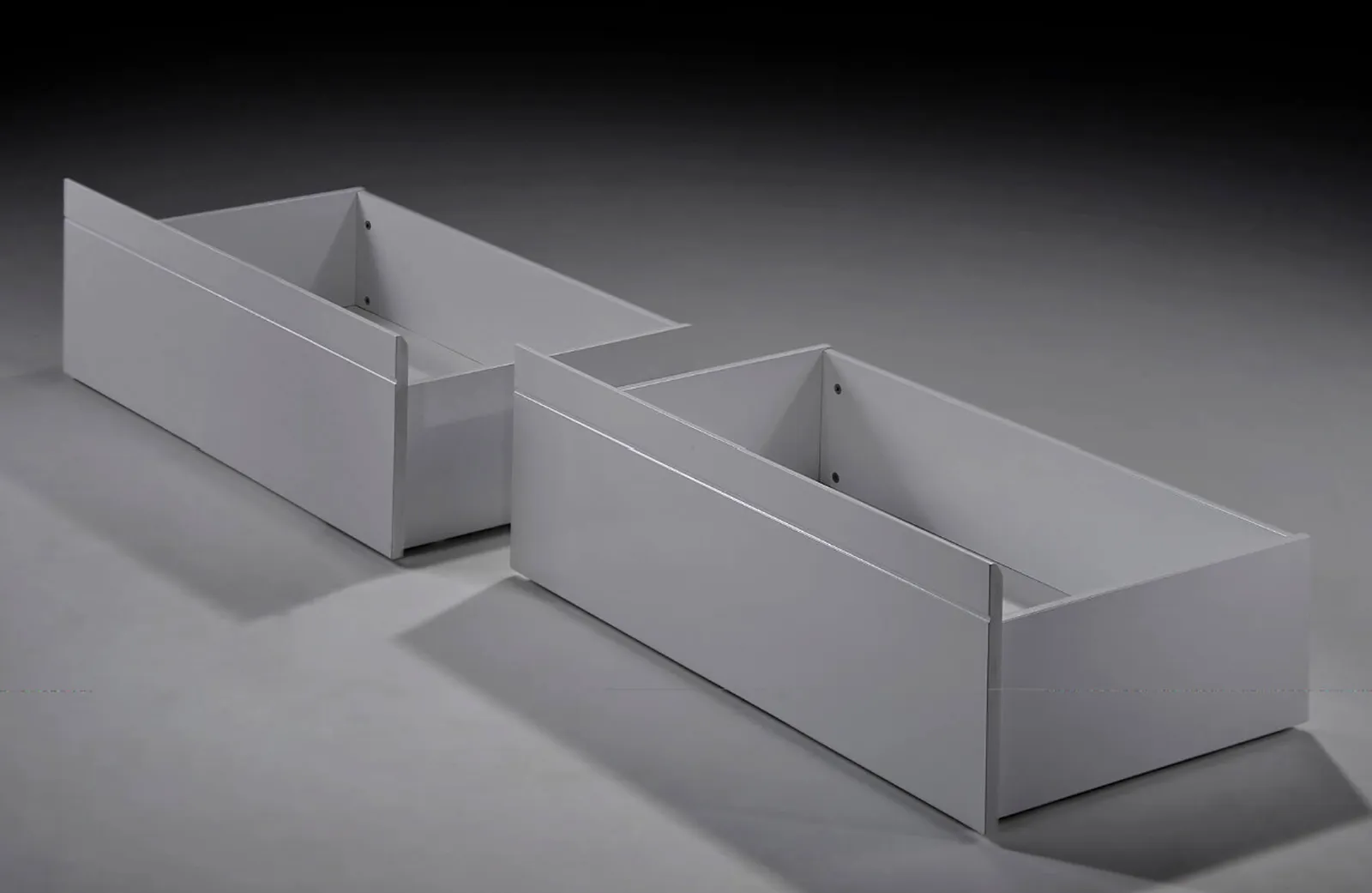 Underbed Storage Drawers (Pair) – Grey